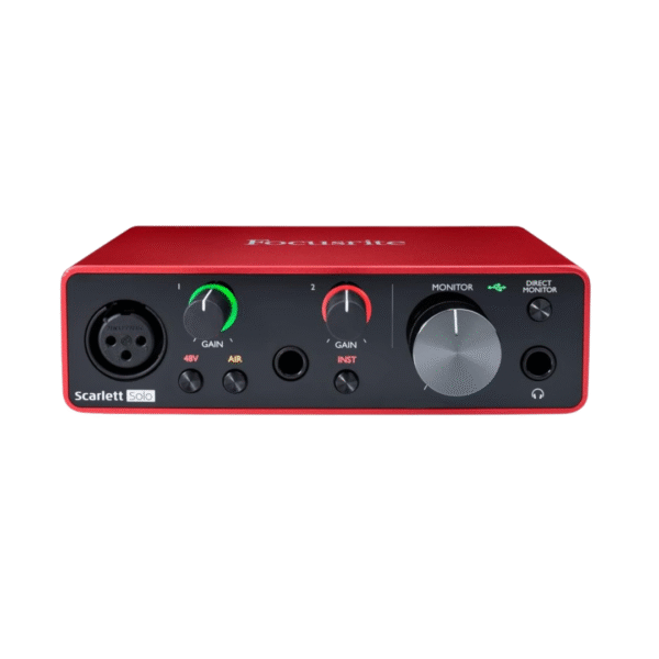 Focusrite Interface audio USB Scarlett Solo de 3e génération